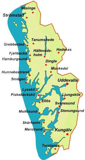 Bohuslän - Fjällbacka Information